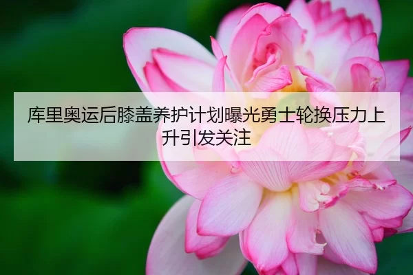 库里奥运后膝盖养护计划曝光勇士轮换压力上升引发关注